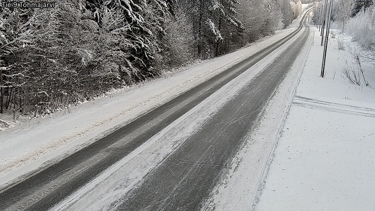 Weather Camera Image Road 9 Tohmajärvi, Tohmajärvi, Pohjois-Karjala