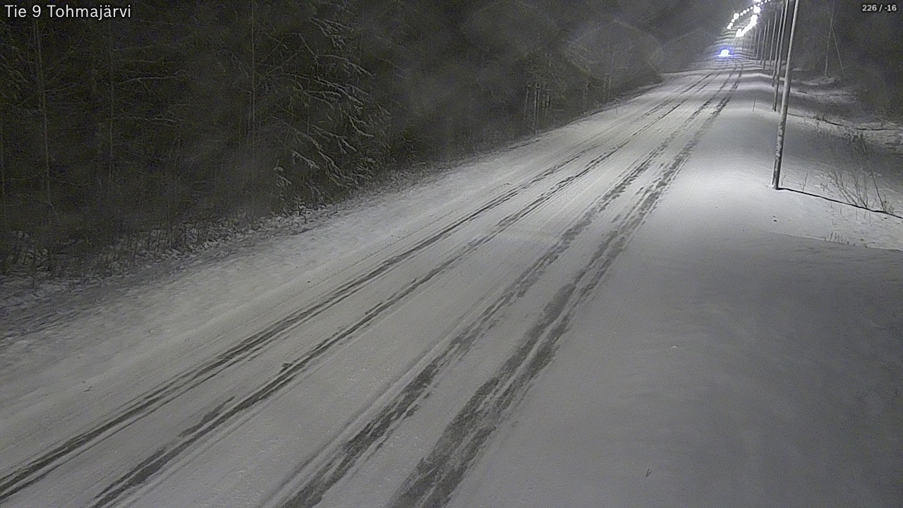 Weather Camera Image Road 9 Tohmajärvi, Tohmajärvi, Pohjois-Karjala
