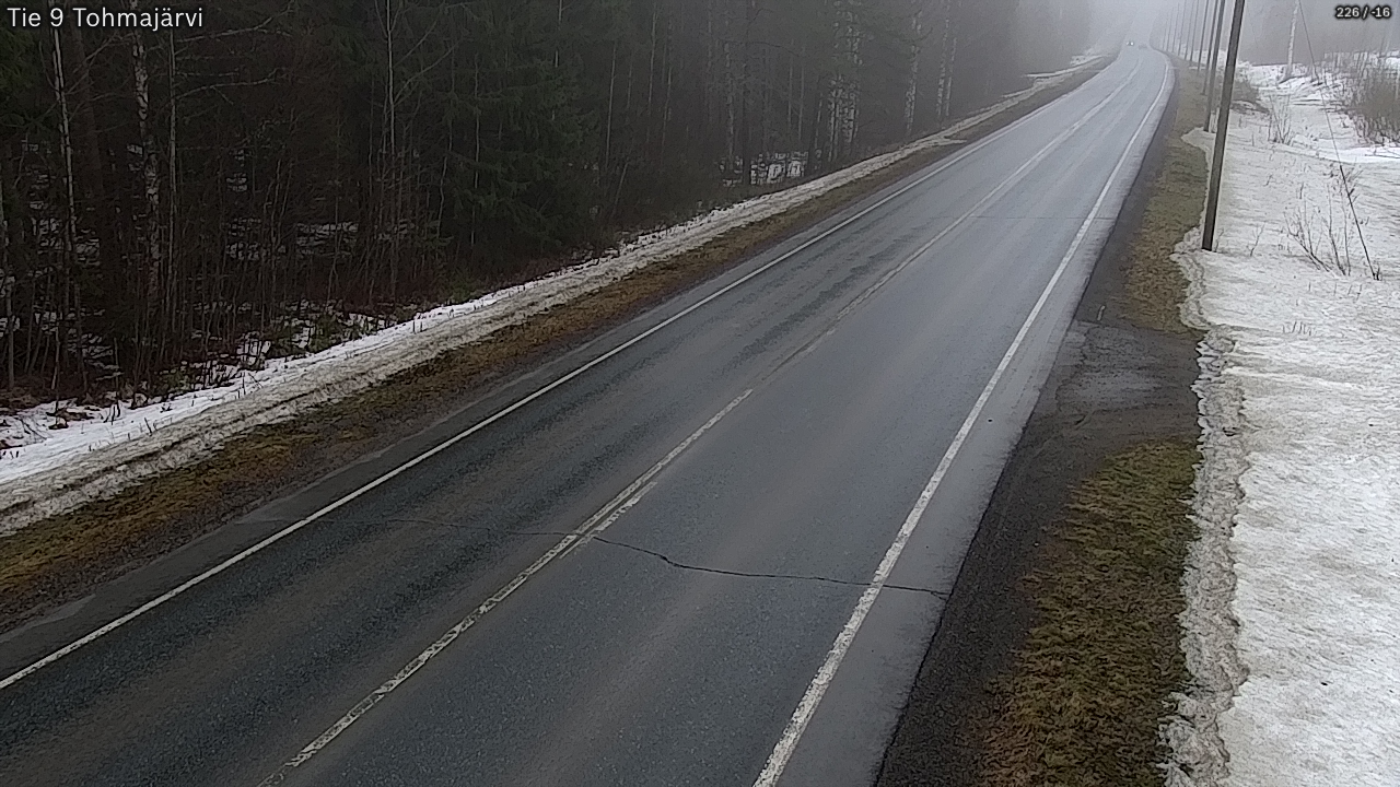 Kelikamerat Kuva Tie 9 Tohmajärvi, Tohmajärvi, Pohjois-Karjala