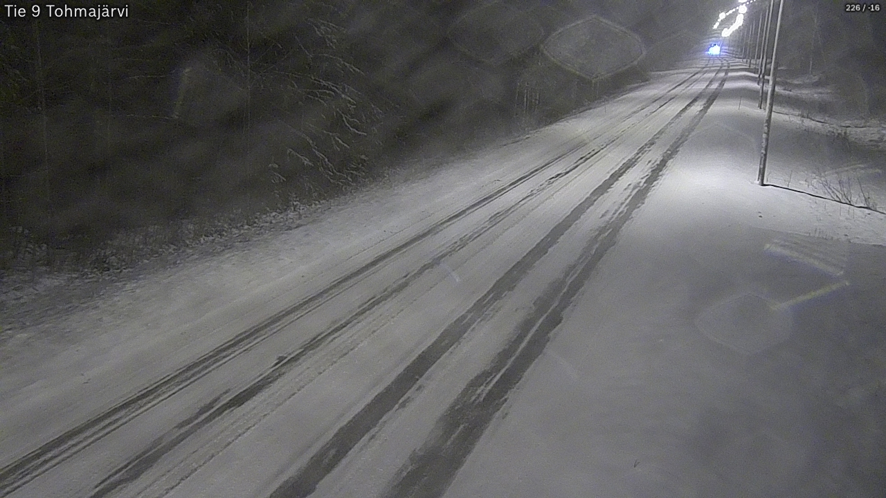 Weather Camera Image Road 9 Tohmajärvi, Tohmajärvi, Pohjois-Karjala