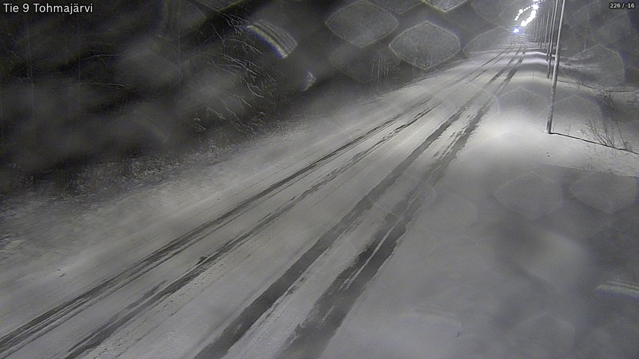 Weather Camera Image Road 9 Tohmajärvi, Tohmajärvi, Pohjois-Karjala