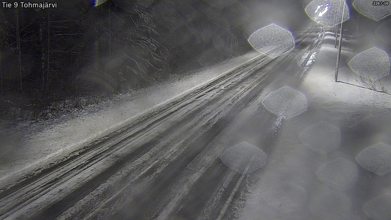 Weather Camera Image Road 9 Tohmajärvi, Tohmajärvi, Pohjois-Karjala