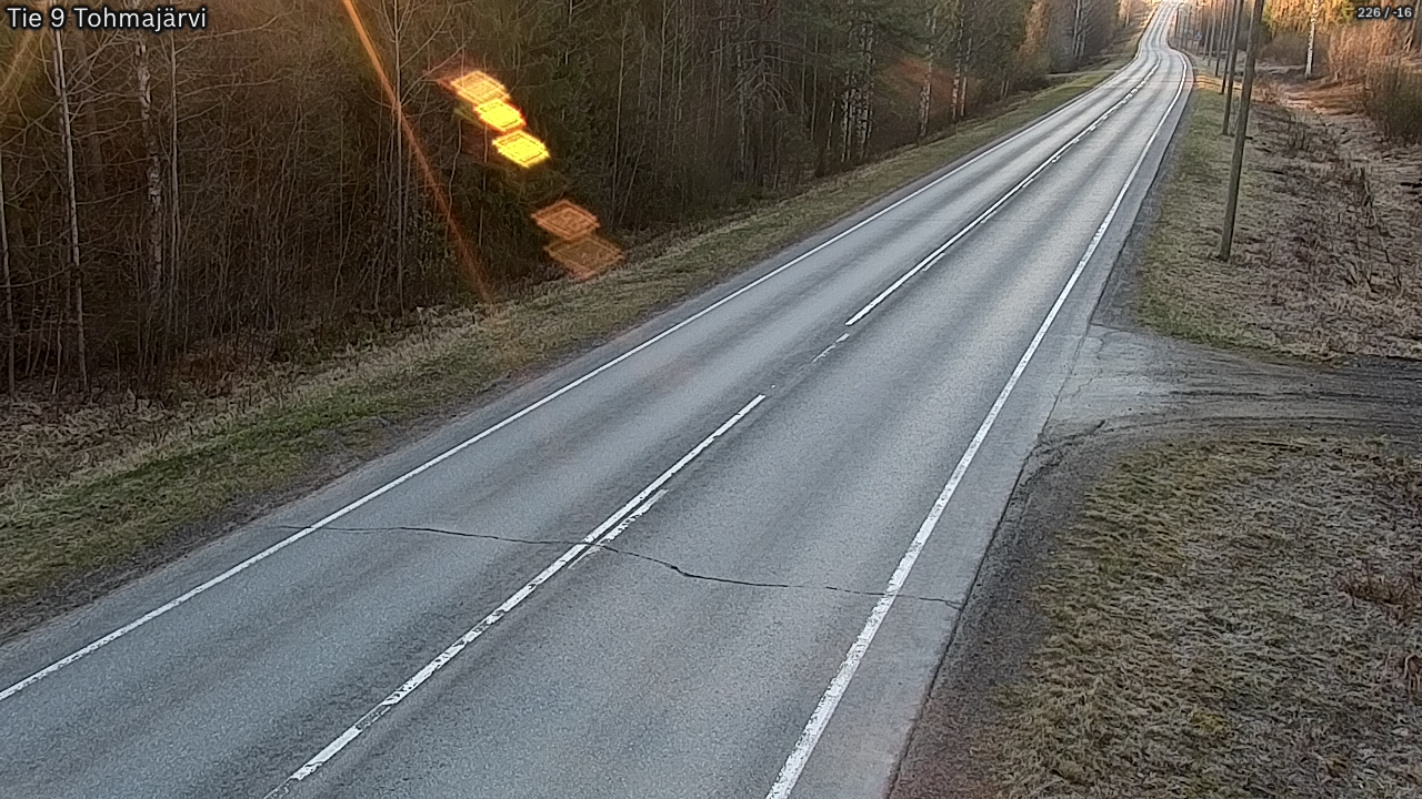 Kelikamerat Kuva Tie 9 Tohmajärvi, Tohmajärvi, Pohjois-Karjala