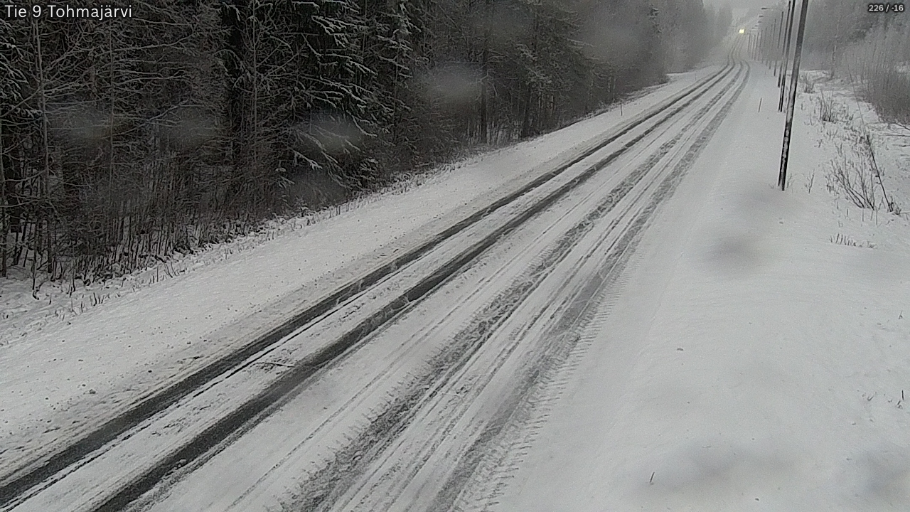 Kelikamerat Kuva Tie 9 Tohmajärvi, Tohmajärvi, Pohjois-Karjala