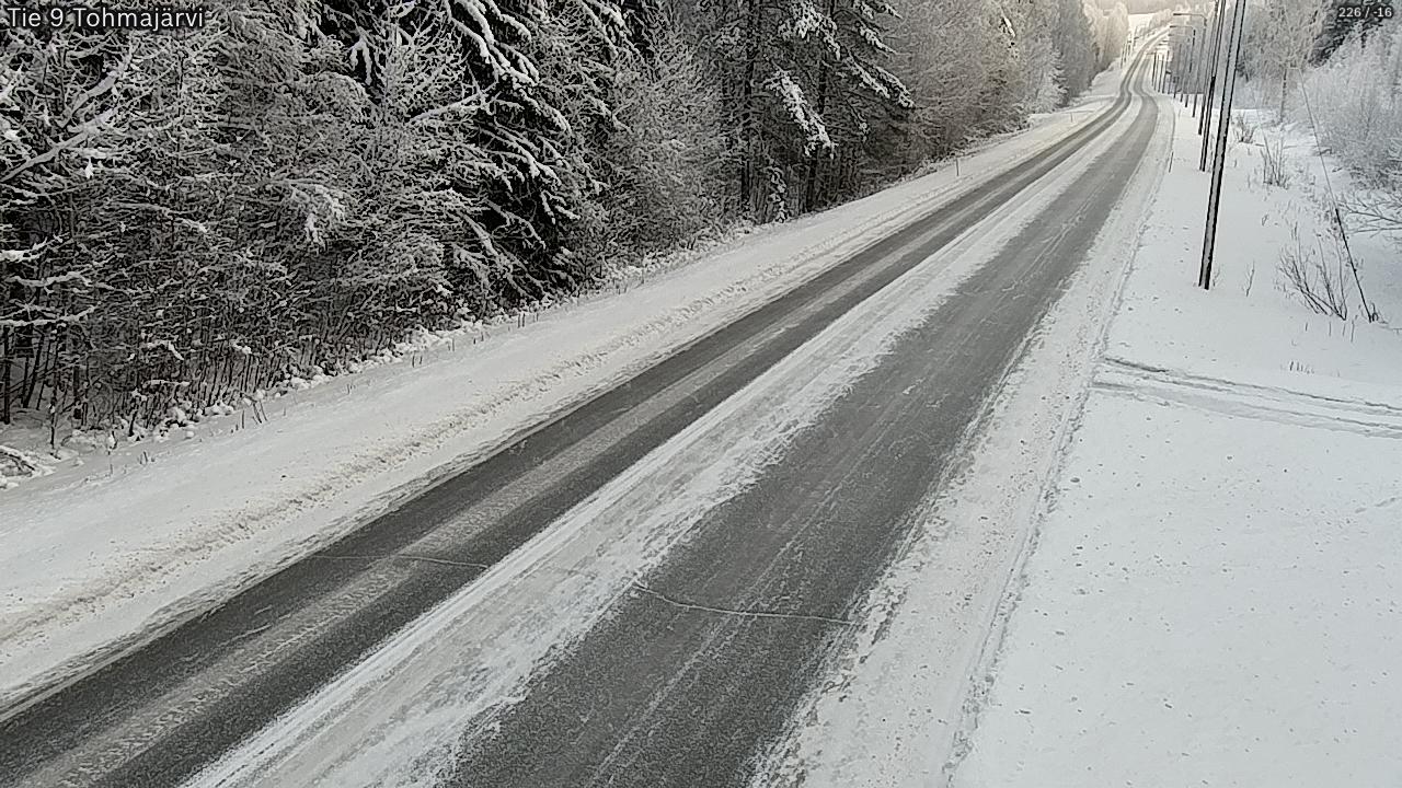 Weather Camera Image Road 9 Tohmajärvi, Tohmajärvi, Pohjois-Karjala