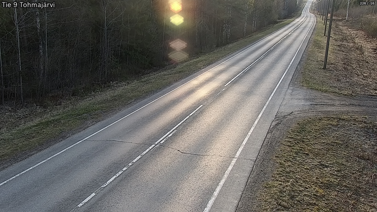 Kelikamerat Kuva Tie 9 Tohmajärvi, Tohmajärvi, Pohjois-Karjala