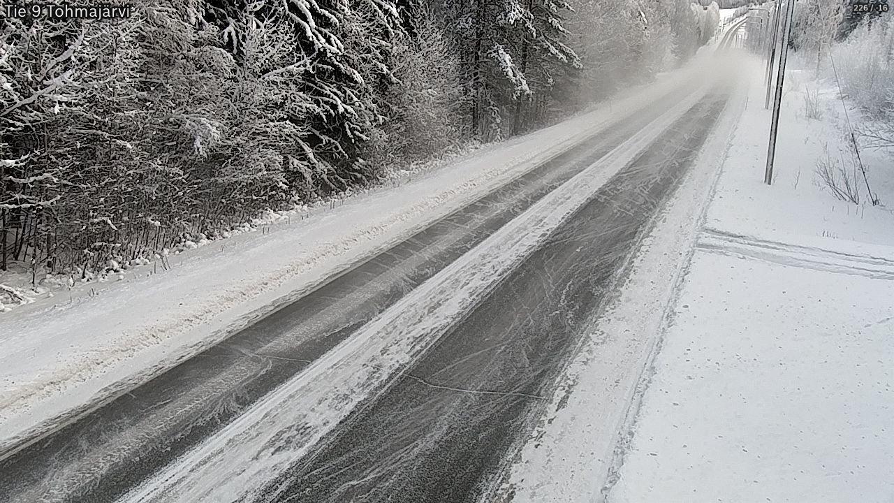 Weather Camera Image Road 9 Tohmajärvi, Tohmajärvi, Pohjois-Karjala