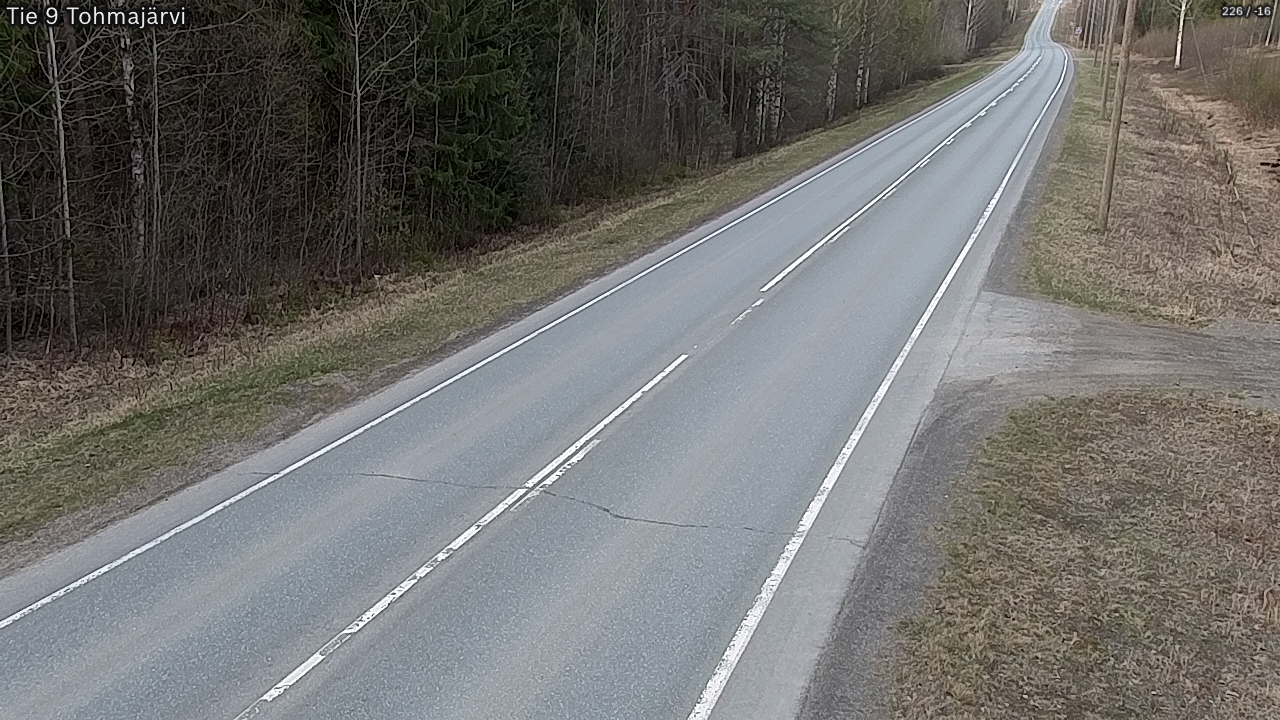 Kelikamerat Kuva Tie 9 Tohmajärvi, Tohmajärvi, Pohjois-Karjala