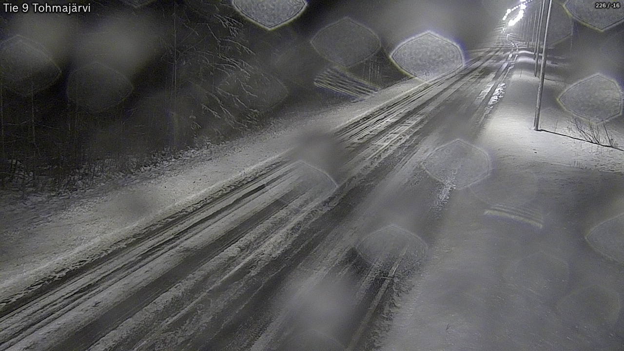 Weather Camera Image Road 9 Tohmajärvi, Tohmajärvi, Pohjois-Karjala