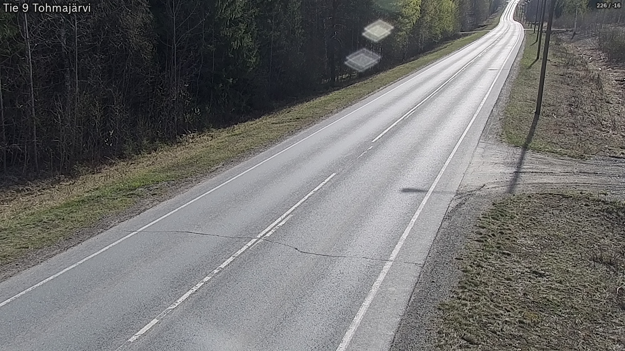 Weather Camera Image Road 9 Tohmajärvi, Tohmajärvi, Pohjois-Karjala