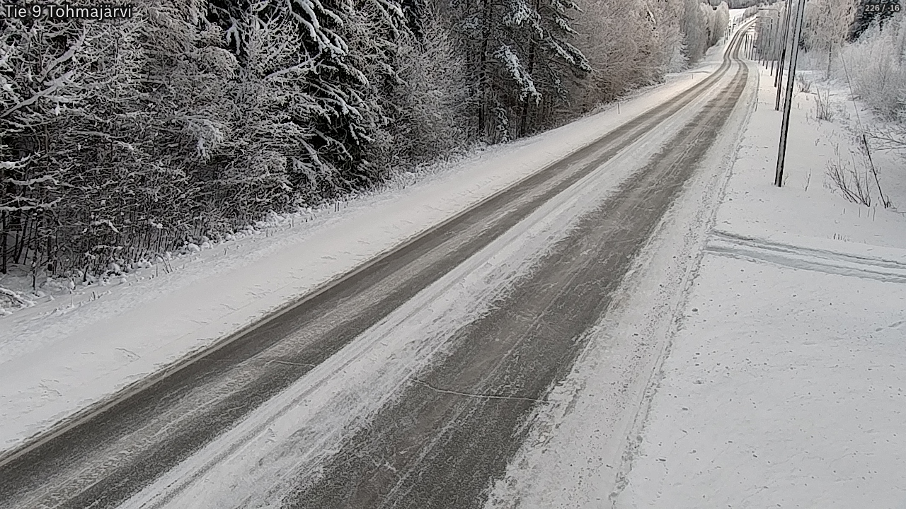Weather Camera Image Road 9 Tohmajärvi, Tohmajärvi, Pohjois-Karjala