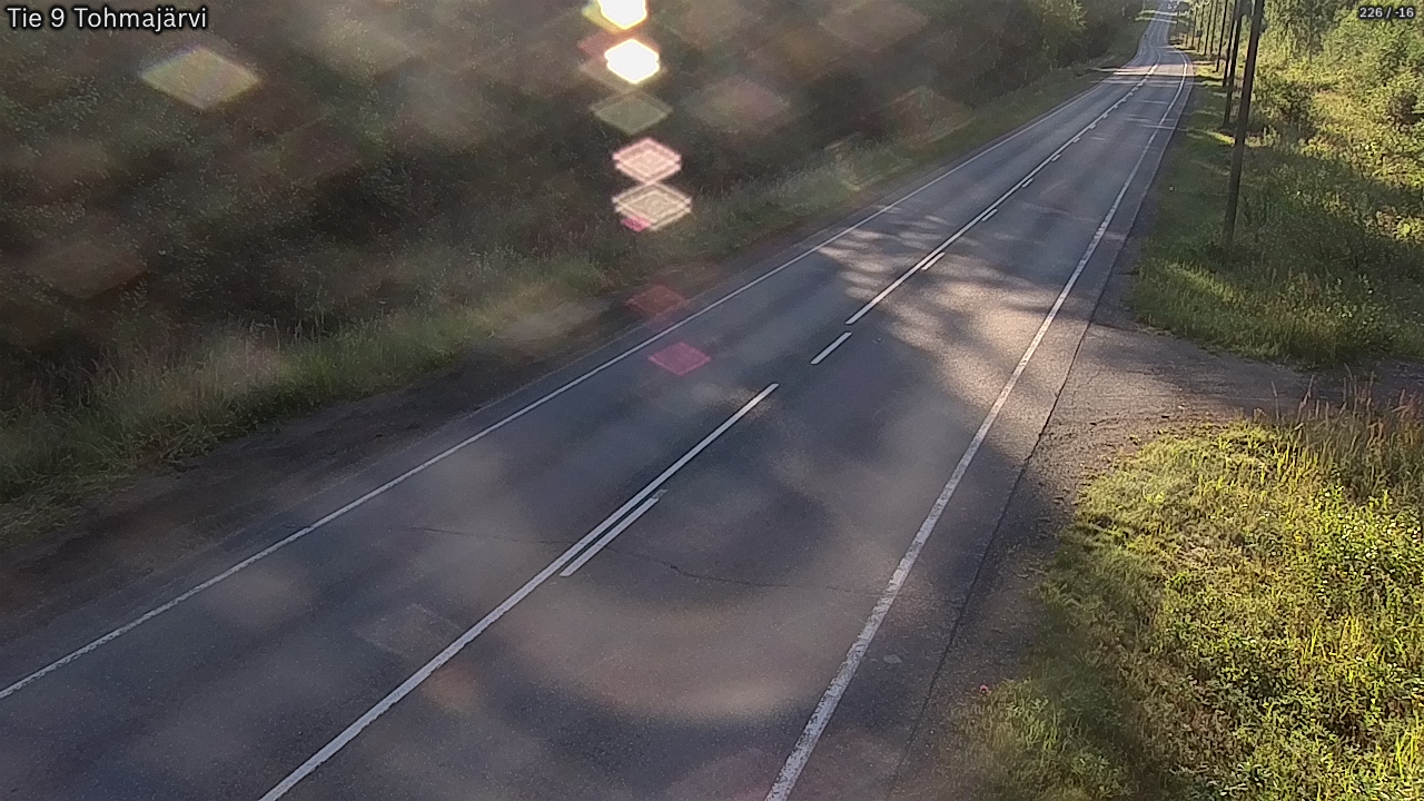 Weather Camera Image Väg 9 Tohmajärvi, Tohmajärvi, Pohjois-Karjala