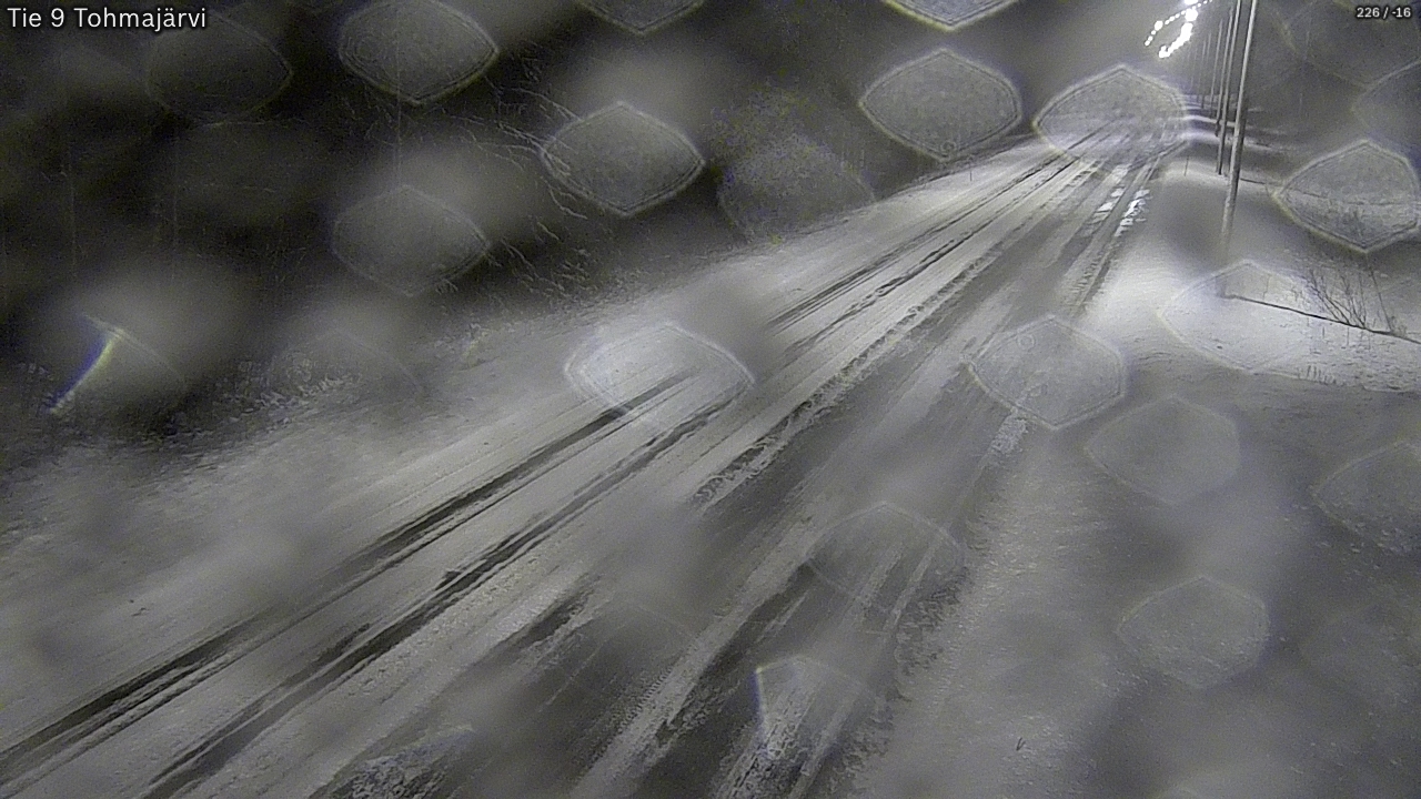 Weather Camera Image Road 9 Tohmajärvi, Tohmajärvi, Pohjois-Karjala