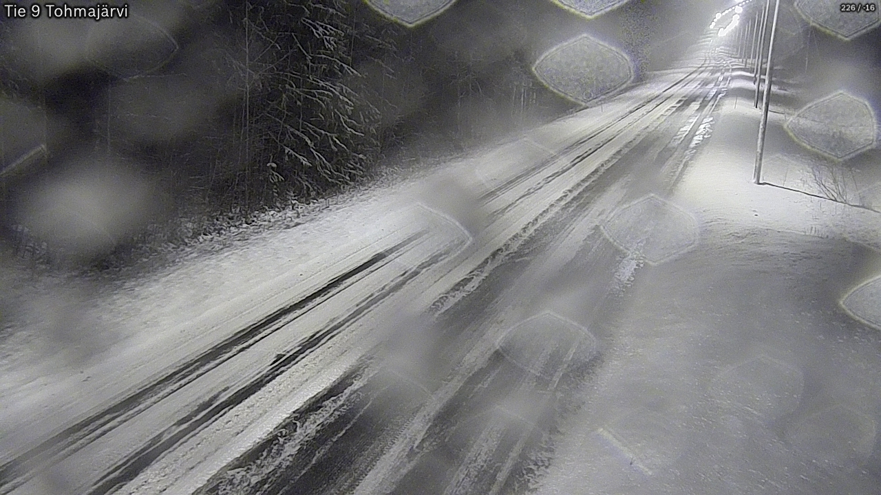 Weather Camera Image Road 9 Tohmajärvi, Tohmajärvi, Pohjois-Karjala
