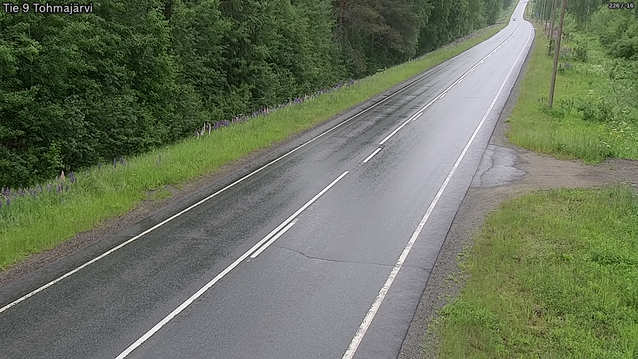 Kelikamerat Kuva Tie 9 Tohmajärvi, Tohmajärvi, Pohjois-Karjala