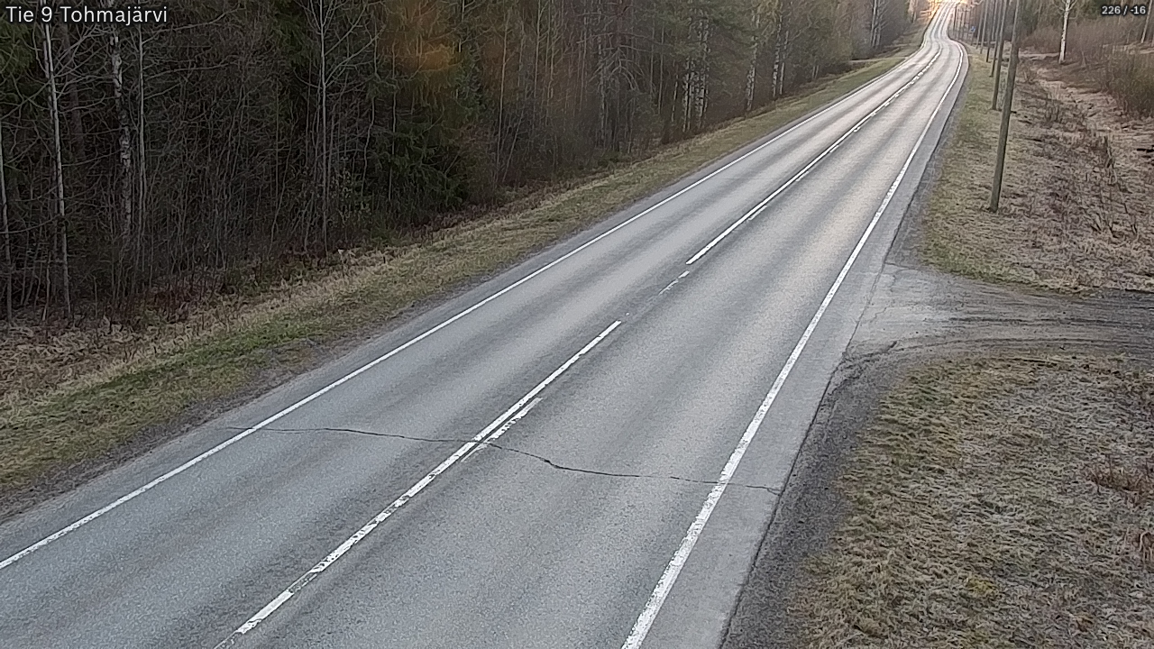 Kelikamerat Kuva Tie 9 Tohmajärvi, Tohmajärvi, Pohjois-Karjala