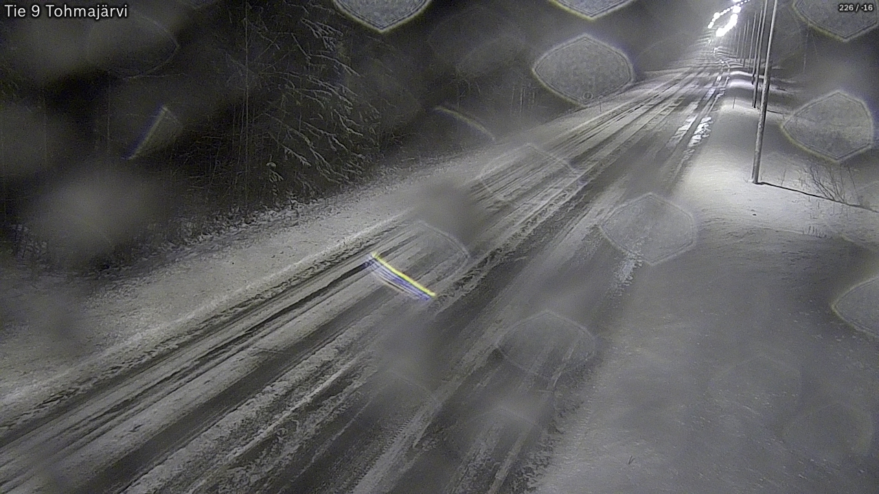 Weather Camera Image Road 9 Tohmajärvi, Tohmajärvi, Pohjois-Karjala