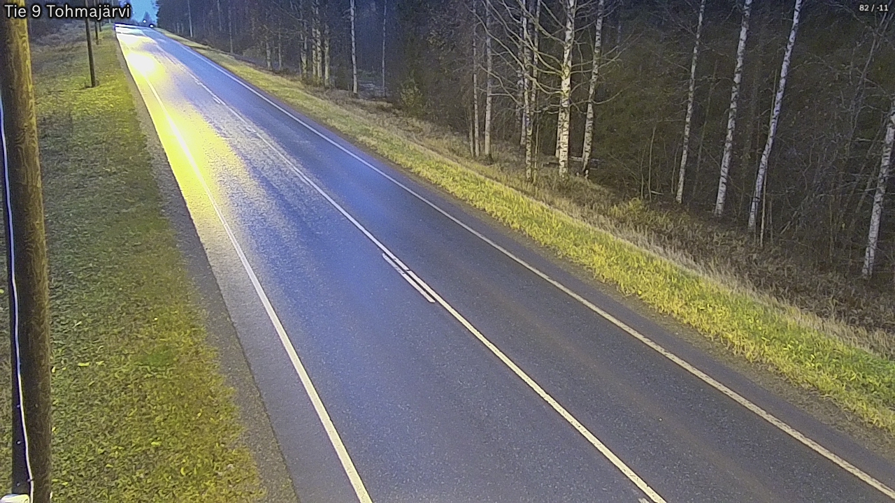 Weather Camera Image Road 9 Tohmajärvi, Tohmajärvi, Pohjois-Karjala