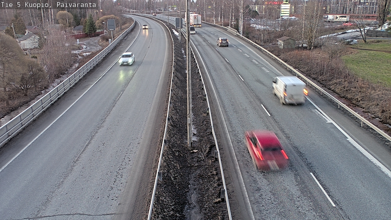Kelikamerat Kuva Tie 5 Kuopio, Päiväranta, Kuopio, Pohjois-Savo