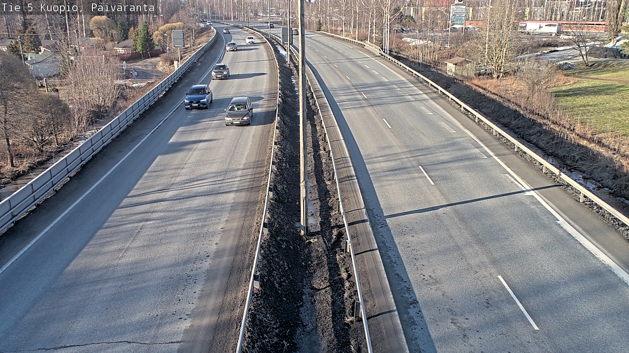 Kelikamerat Kuva Tie 5 Kuopio, Päiväranta, Kuopio, Pohjois-Savo