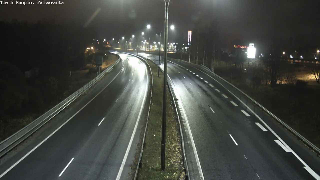 Weather Camera Image Road 5 Kuopio, Päiväranta, Kuopio, Pohjois-Savo