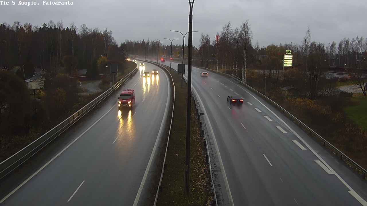 Weather Camera Image Väg 5 Kuopio, Päiväranta, Kuopio, Pohjois-Savo