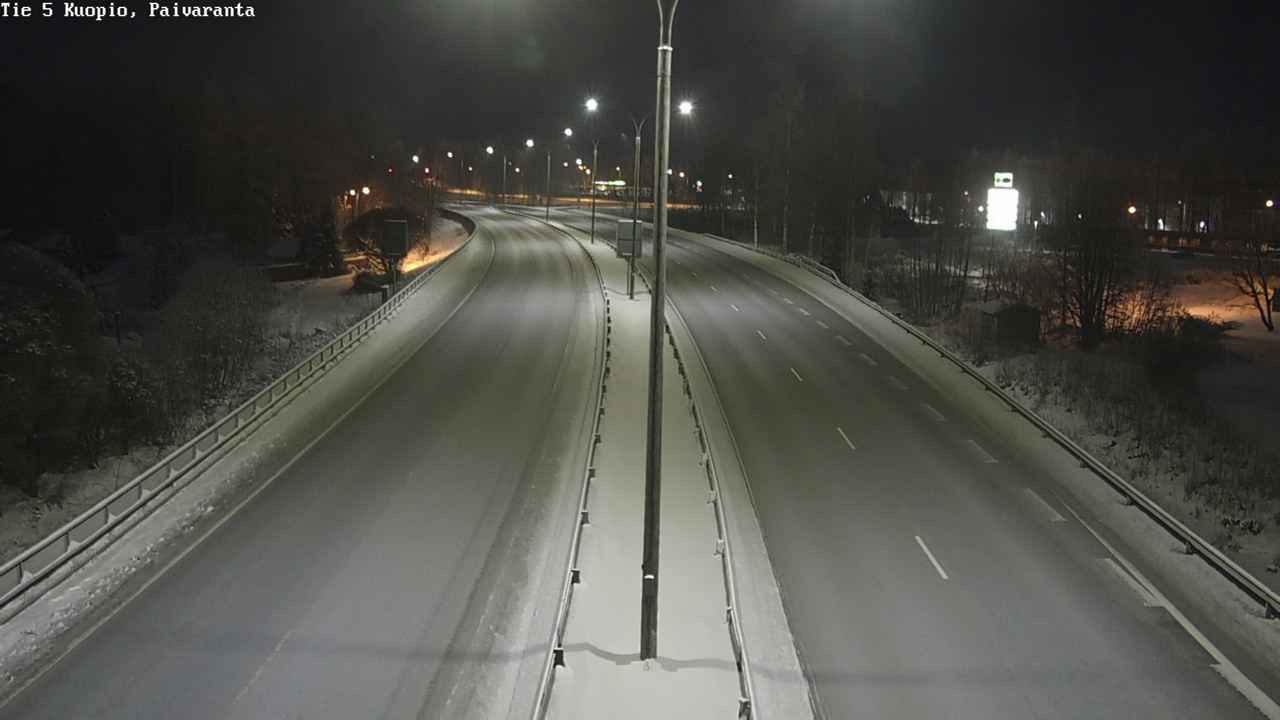 Weather Camera Image Väg 5 Kuopio, Päiväranta, Kuopio, Pohjois-Savo