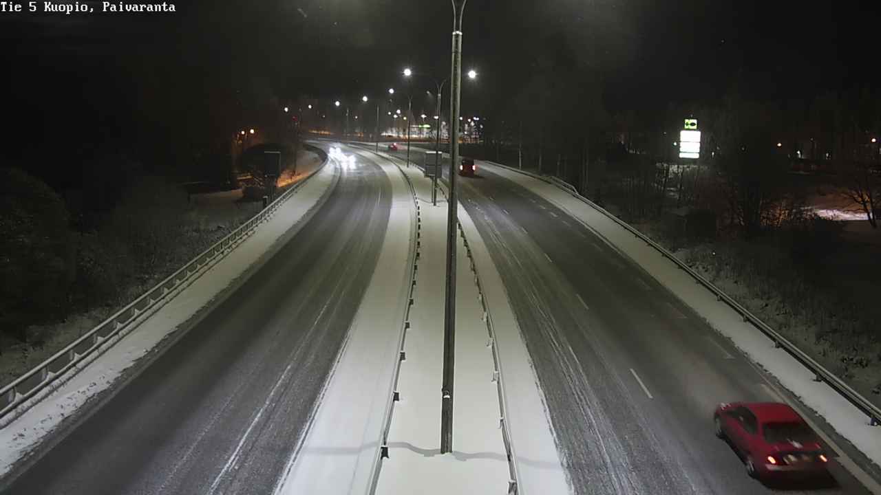 Kelikamerat Kuva Tie 5 Kuopio, Päiväranta, Kuopio, Pohjois-Savo