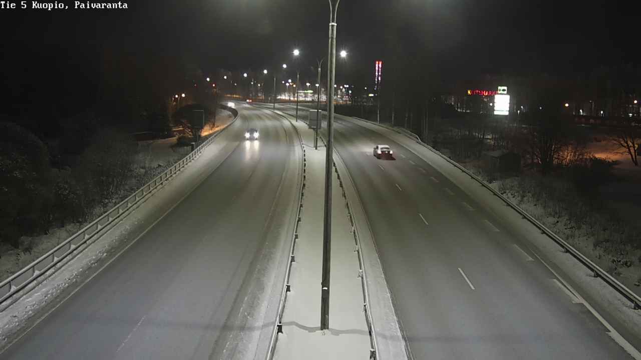 Weather Camera Image Väg 5 Kuopio, Päiväranta, Kuopio, Pohjois-Savo