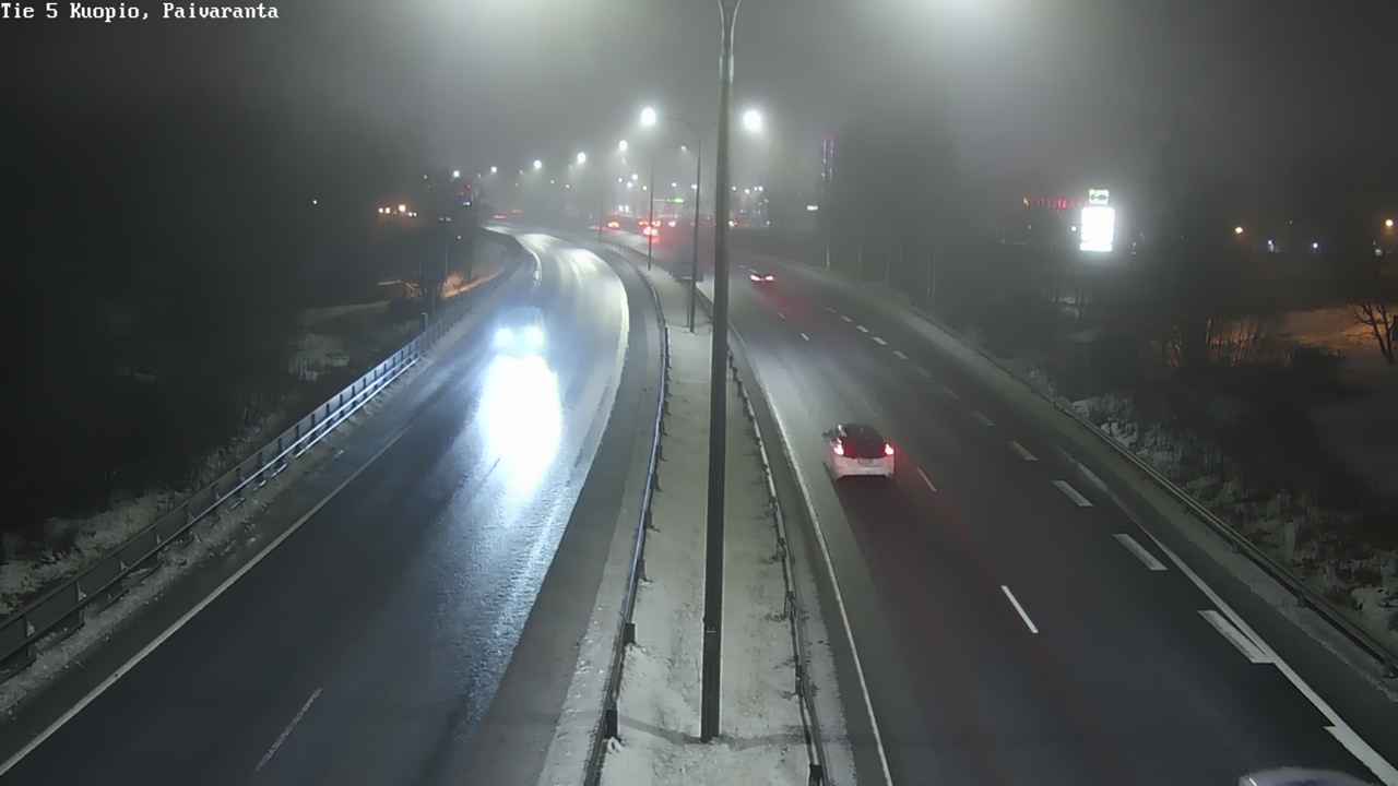 Weather Camera Image Road 5 Kuopio, Päiväranta, Kuopio, Pohjois-Savo