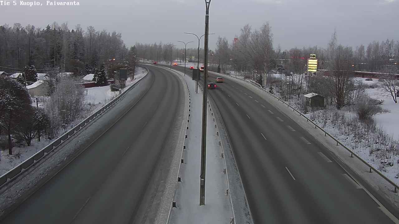 Kelikamerat Kuva Tie 5 Kuopio, Päiväranta, Kuopio, Pohjois-Savo