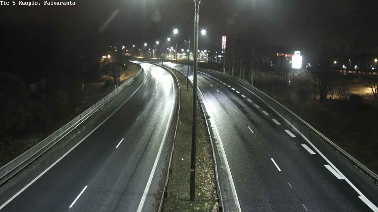 Weather Camera Image Road 5 Kuopio, Päiväranta, Kuopio, Pohjois-Savo