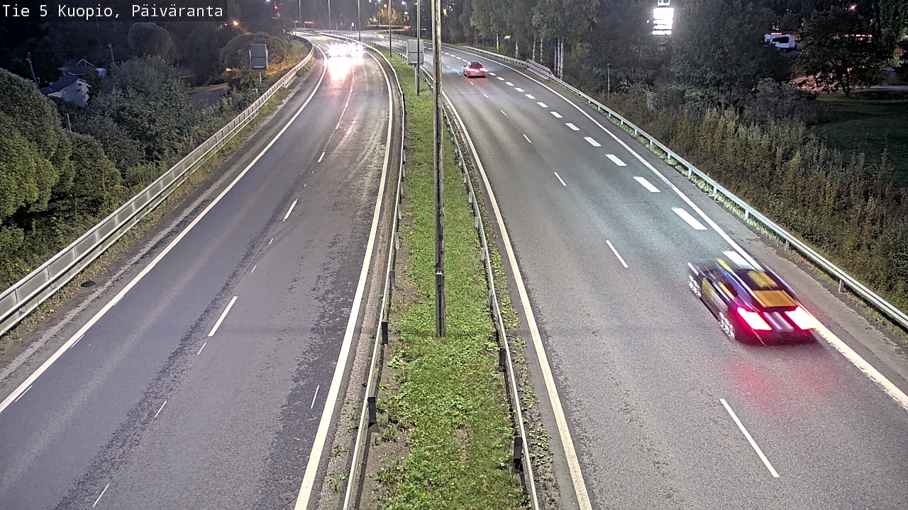 Weather Camera Image Väg 5 Kuopio, Päiväranta, Kuopio, Pohjois-Savo