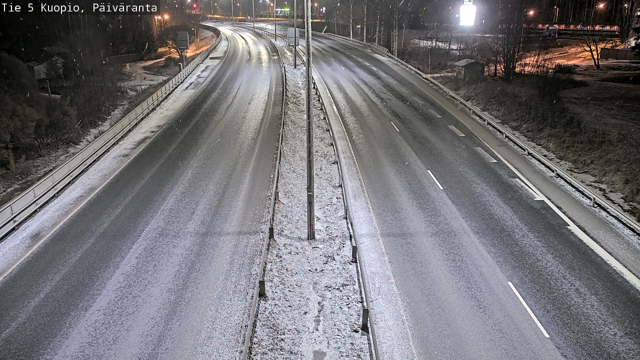 Kelikamerat Kuva Tie 5 Kuopio, Päiväranta, Kuopio, Pohjois-Savo