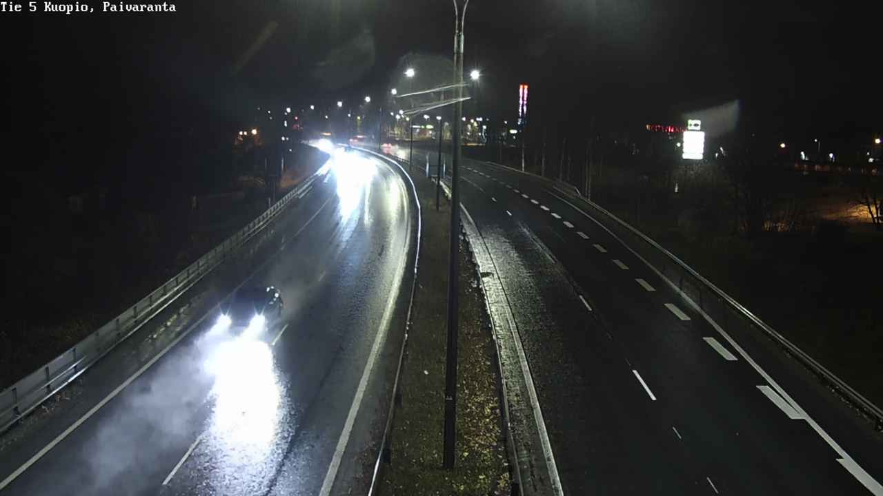Weather Camera Image Väg 5 Kuopio, Päiväranta, Kuopio, Pohjois-Savo