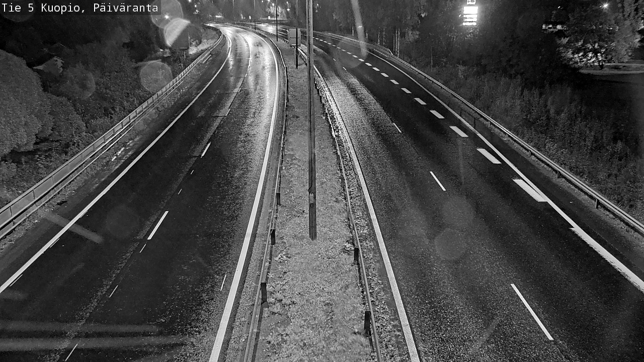 Weather Camera Image Väg 5 Kuopio, Päiväranta, Kuopio, Pohjois-Savo