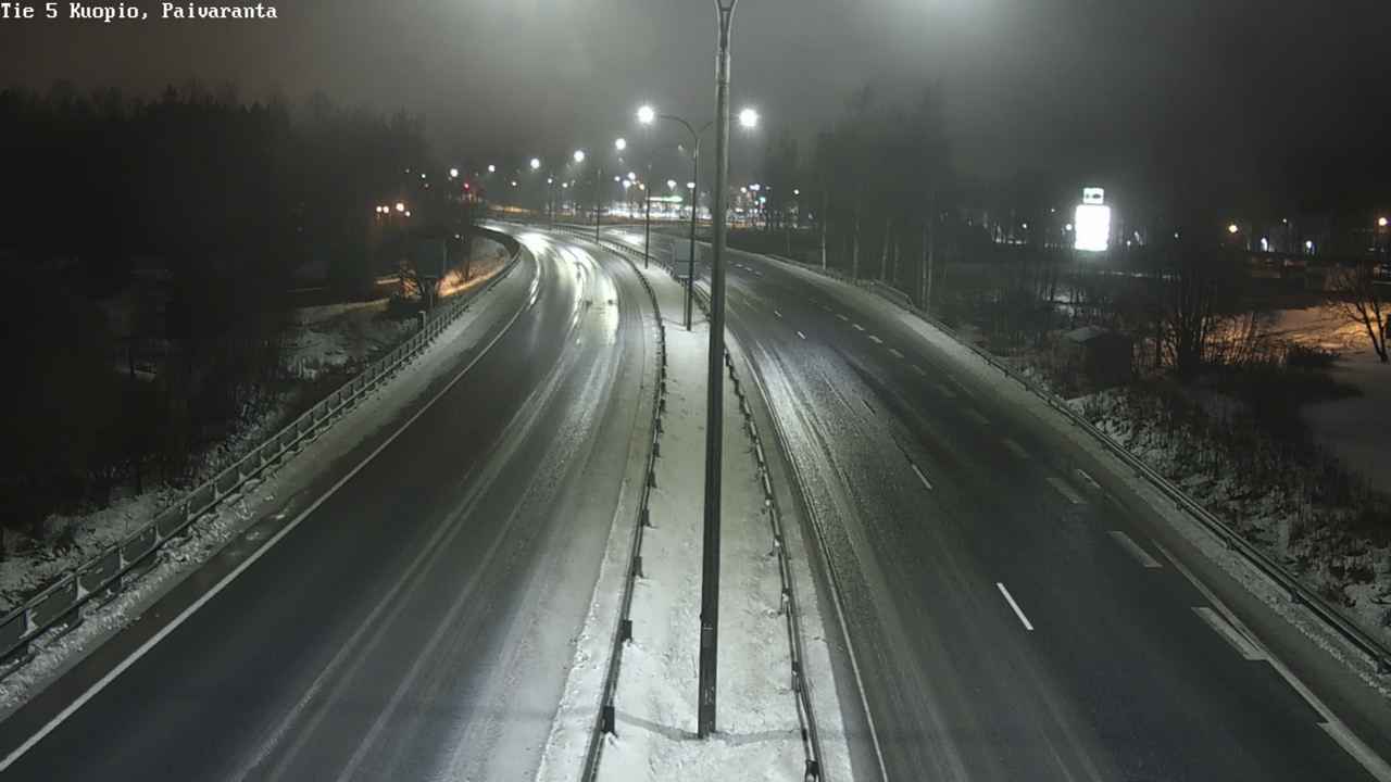 Weather Camera Image Road 5 Kuopio, Päiväranta, Kuopio, Pohjois-Savo