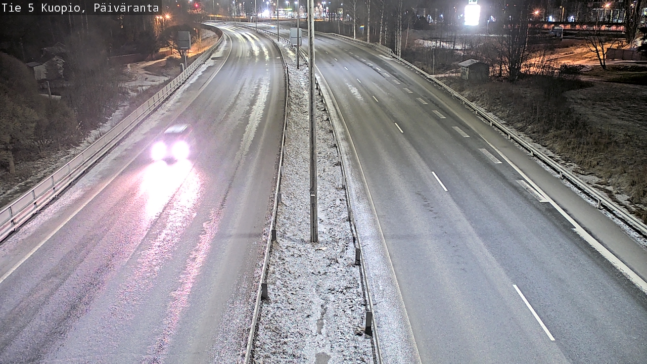 Kelikamerat Kuva Tie 5 Kuopio, Päiväranta, Kuopio, Pohjois-Savo