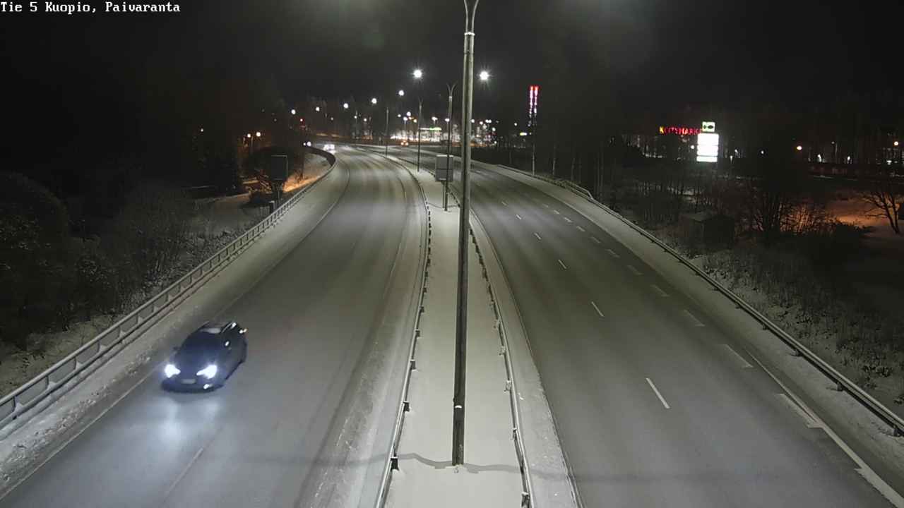 Weather Camera Image Väg 5 Kuopio, Päiväranta, Kuopio, Pohjois-Savo