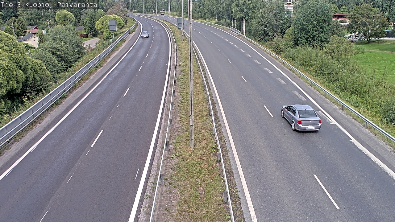 Weather Camera Image Road 5 Kuopio, Päiväranta, Kuopio, Pohjois-Savo