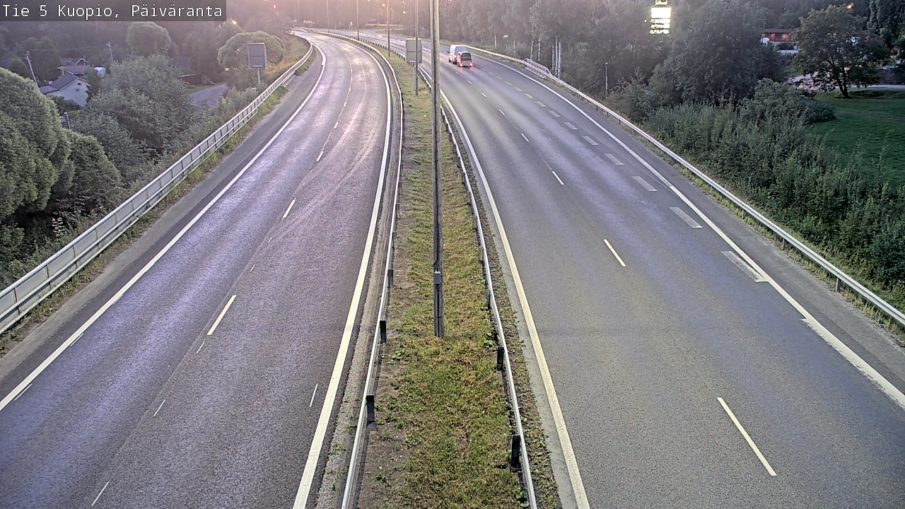 Kelikamerat Kuva Tie 5 Kuopio, Päiväranta, Kuopio, Pohjois-Savo