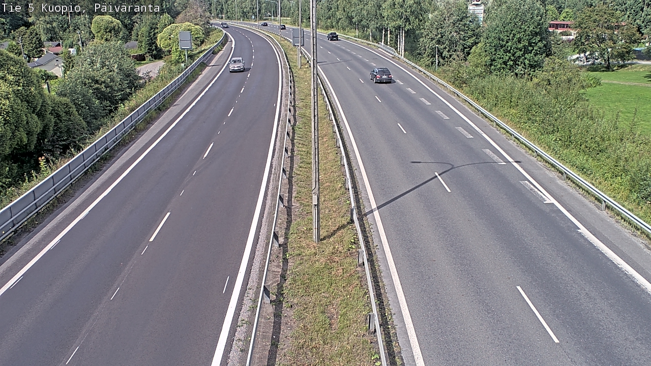 Kelikamerat Kuva Tie 5 Kuopio, Päiväranta, Kuopio, Pohjois-Savo