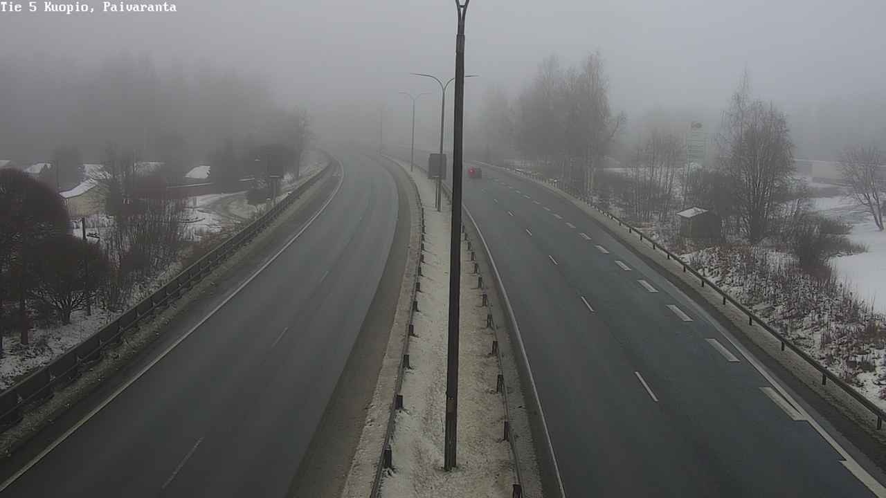 Weather Camera Image Road 5 Kuopio, Päiväranta, Kuopio, Pohjois-Savo