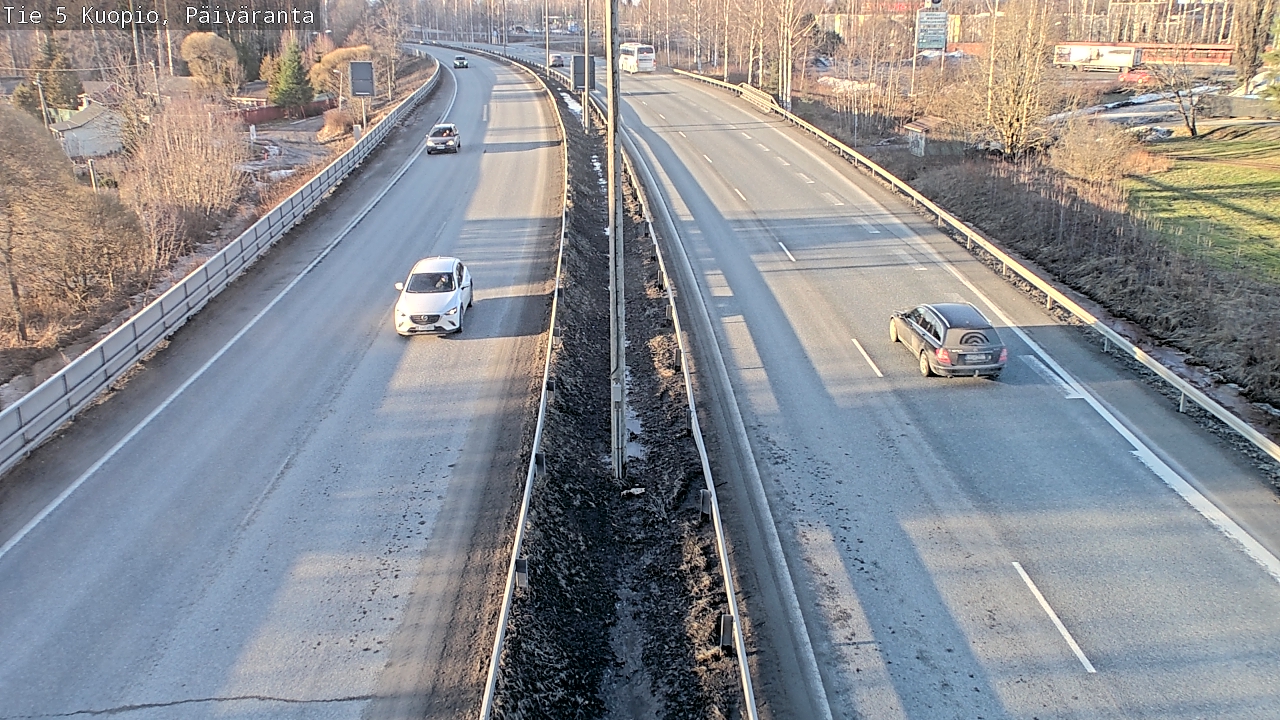 Kelikamerat Kuva Tie 5 Kuopio, Päiväranta, Kuopio, Pohjois-Savo