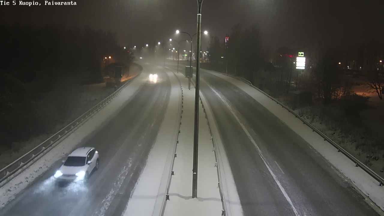 Kelikamerat Kuva Tie 5 Kuopio, Päiväranta, Kuopio, Pohjois-Savo