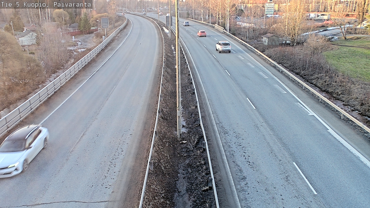 Kelikamerat Kuva Tie 5 Kuopio, Päiväranta, Kuopio, Pohjois-Savo