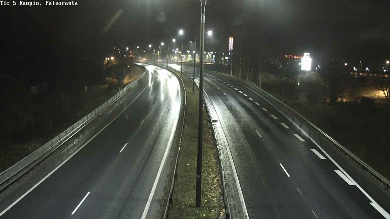 Weather Camera Image Road 5 Kuopio, Päiväranta, Kuopio, Pohjois-Savo