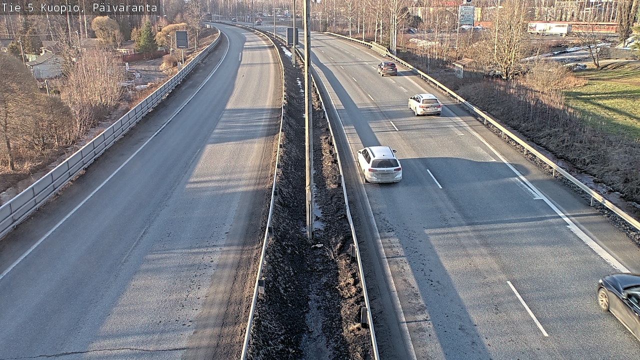 Kelikamerat Kuva Tie 5 Kuopio, Päiväranta, Kuopio, Pohjois-Savo