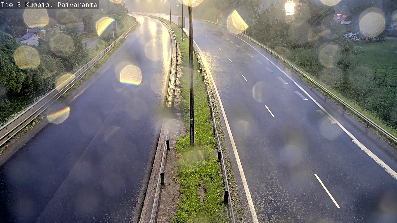 Weather Camera Image Road 5 Kuopio, Päiväranta, Kuopio, Pohjois-Savo