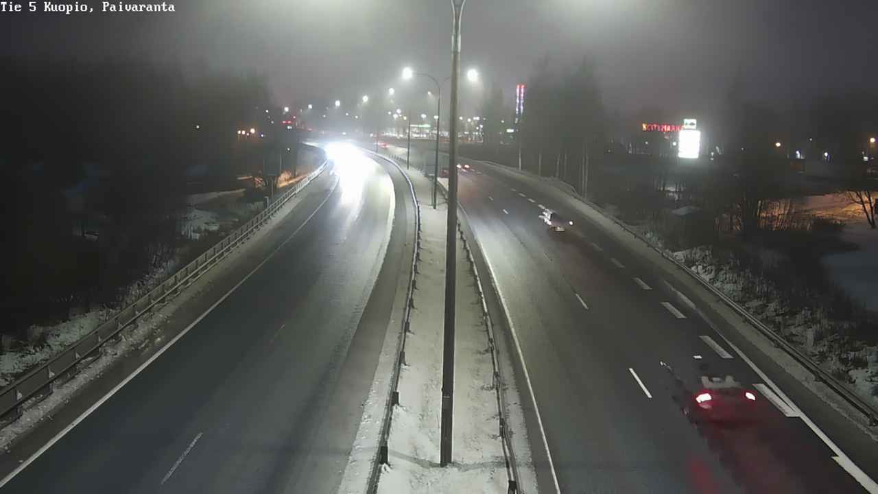 Weather Camera Image Road 5 Kuopio, Päiväranta, Kuopio, Pohjois-Savo